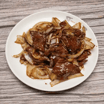 Rindfleisch mit Zwiebeln